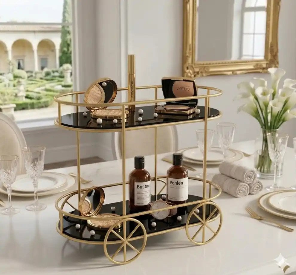Luxury Makeup & Vanity Organizer Cart
