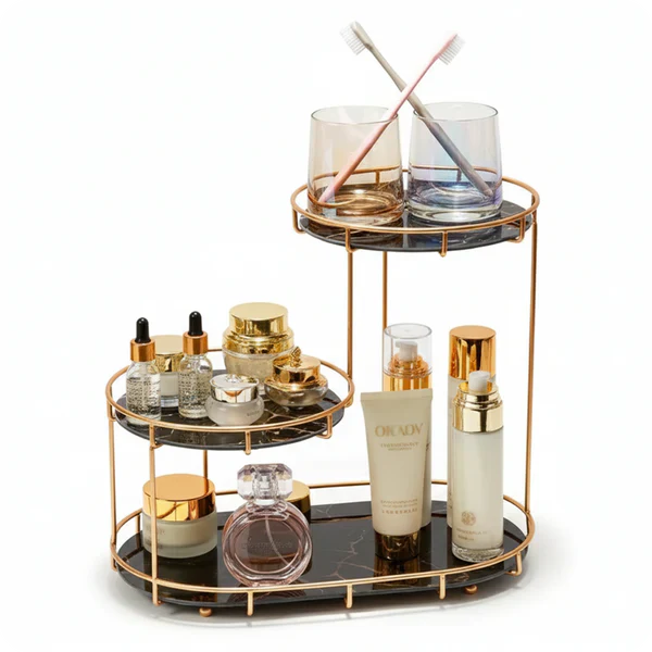 3 Tier Makeup Organizer – Luxury Makeup Storage Stand