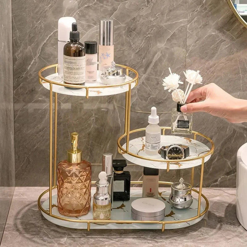 3 Tier Makeup Organizer – Luxury Makeup Storage Stand